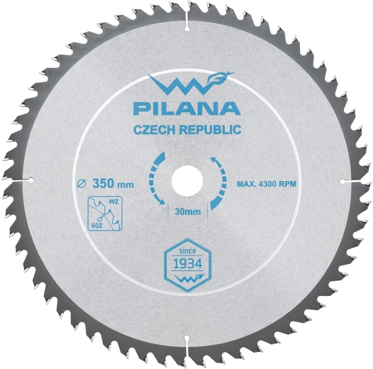 Lame de scie PILANA SK 5255 WZ 350 mm, 60 dents