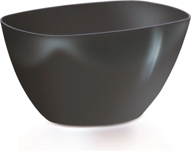 Orchideeënschaal Coubi Orchid 19,8 cm antraciet