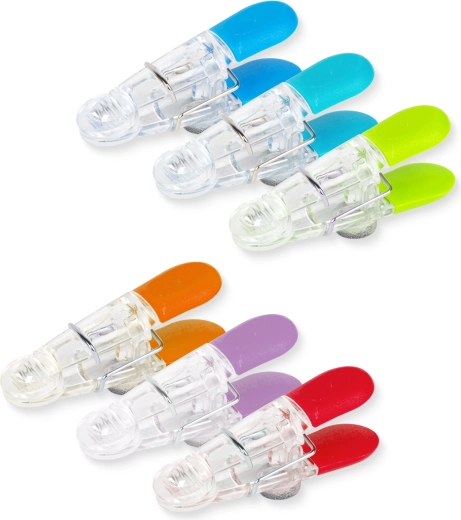 Baker's Secret set of 6 magnetic sealing clips