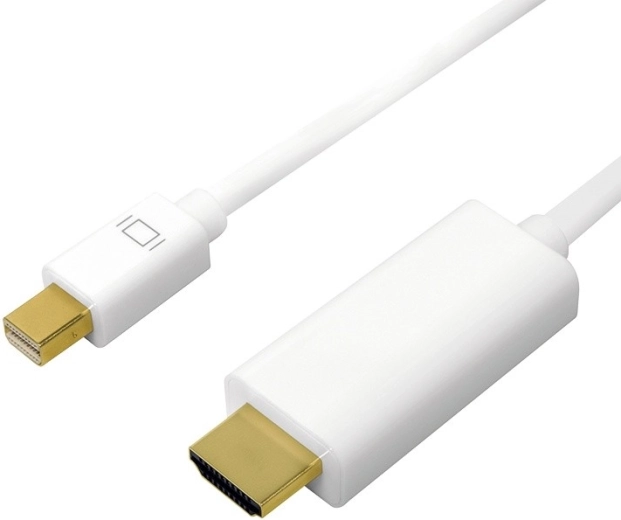 Mini DisplayPort to HDMI 4K Cable White