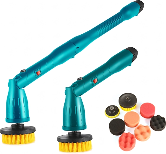 Brosse rotative de nettoyage sans fil pour sols, fenêtres et murs