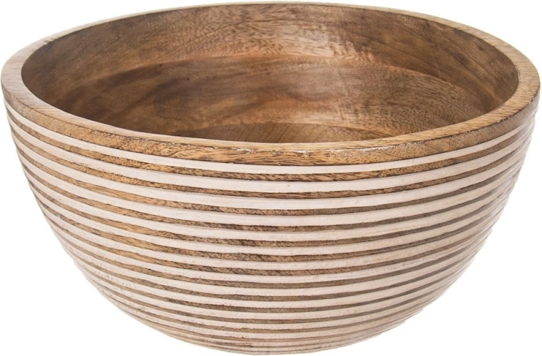 Bol en bois de manguier 25 cm, 3 l