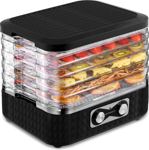 BERDSEN Food Dehydrator 10 L, 5 Trays, 35–70 °C, Black