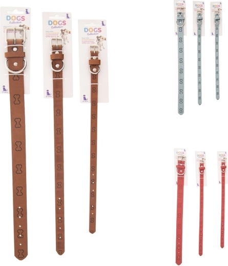 Dog collar – assorted variants (3 sizes)