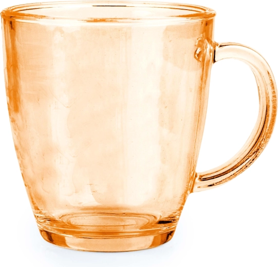 Glazen mok Toro 350 ml, mix kleuren