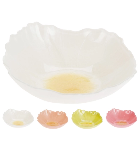 Bol en verre en forme de fleur 15 cm