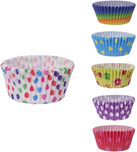 Caissettes en papier pour mini muffins 4 cm, 200 pcs
