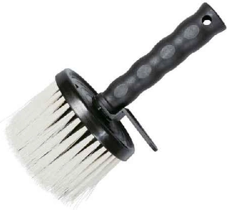 Brosse de maçon 10 cm avec manche en plastique