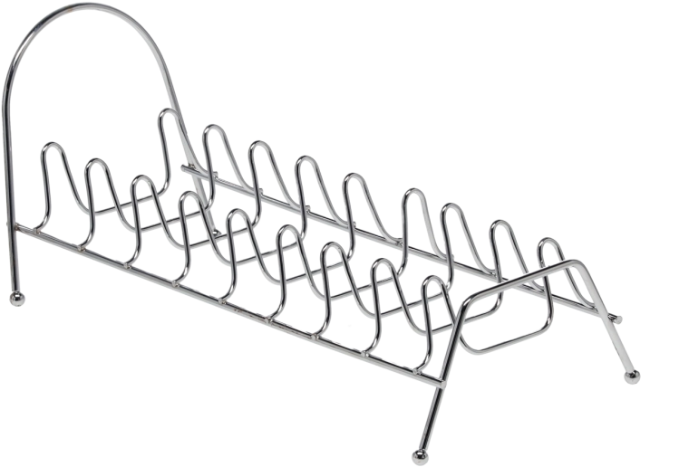 Égouttoir à assiettes en métal 31 × 12,5 cm