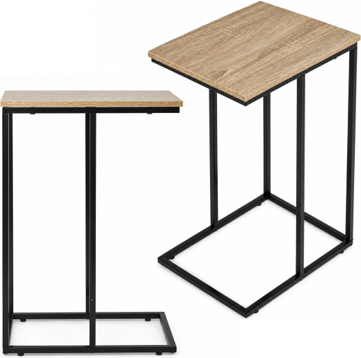 Table d’appoint pour ordinateur portable style loft ModernHome - 1 pièce