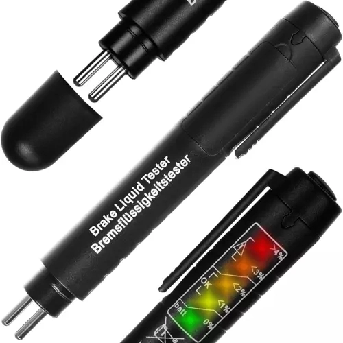 Digitale remvloeistoftester met LED-indicator