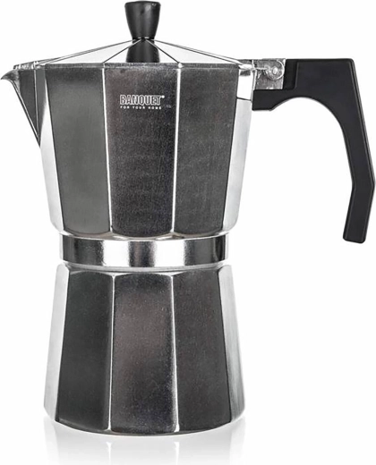 Bria 9-Cup Aluminum Moka Coffee Maker 400 ml