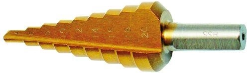 Step Drill Bit HSS 4–20 mm TITAN FESTA