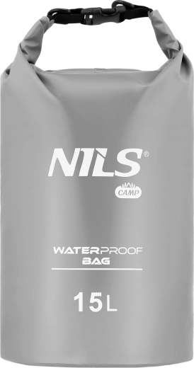Wasserdichte Tasche NILS Camp 15 l grau