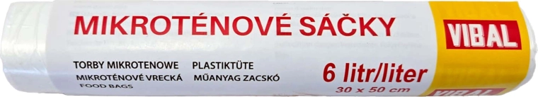Microplastic bags 30 × 50 cm - 30 pcs