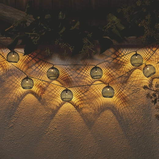 ALTROS Solar Garden Garland 10 LED, Warm White, 3.8 m
