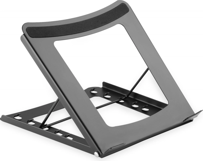 Practical foldable laptop stand with 5 angle settings