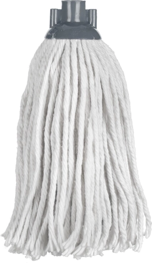 Mopkop van katoenen touwtjes 160 g met grove schroefdraad