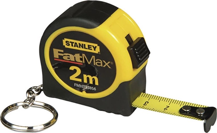 Rolmaat 2 m met sleutelhanger STANLEY