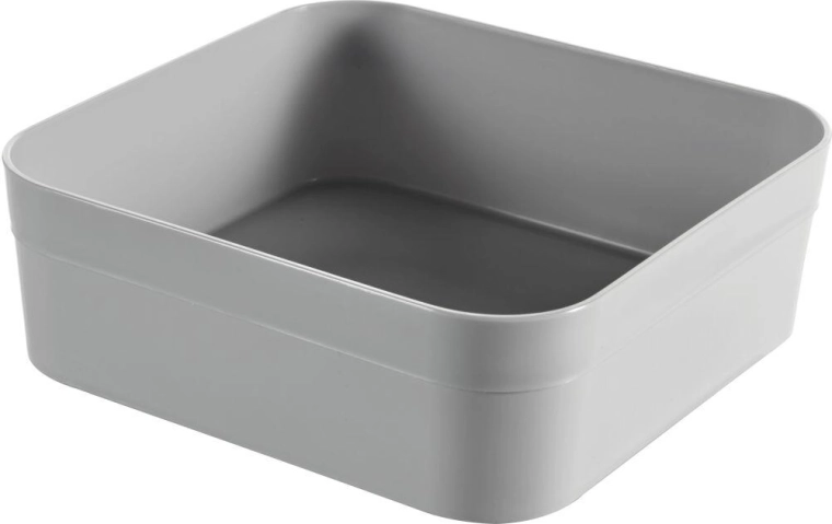 INFINITY Drawer Organizer 15 × 15 × 5 cm, Grey