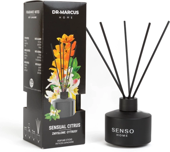 Dr. Marcus Raumduft-Diffusor mit Stäbchen Sensual Citrus 100 ml