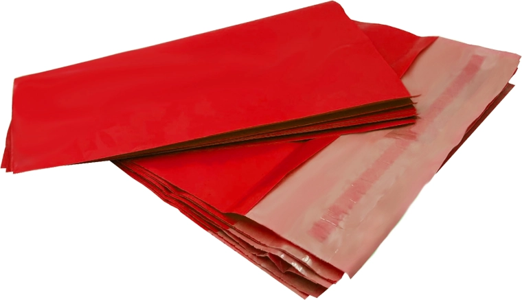 Red courier plastic envelopes A3 310 × 420 mm, 50 pcs