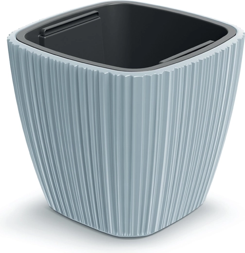 ORO Planter 39 cm light grey with removable insert