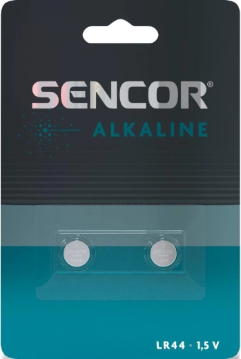SENCOR alkalische Knopfzellen LR44 1,5 V, 2 Stück