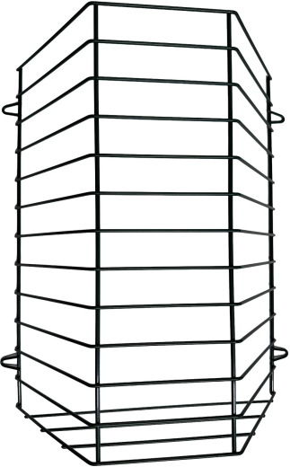 Râtelier latéral à foin pour lapins, grand 40 × 35 × 13 cm