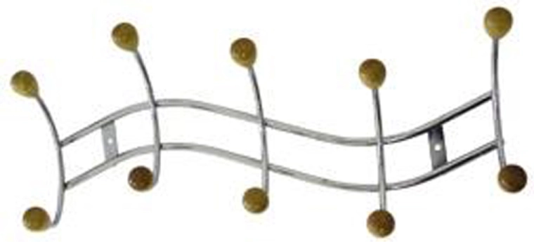 Wandgarderobe Toro Welle mit 5 Haken
