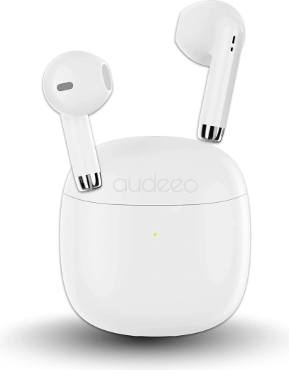 True wireless oordopjes Audeeo Orbiter II wit