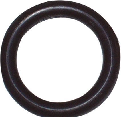 Plastic curtain rod rings, brown (set of 10)