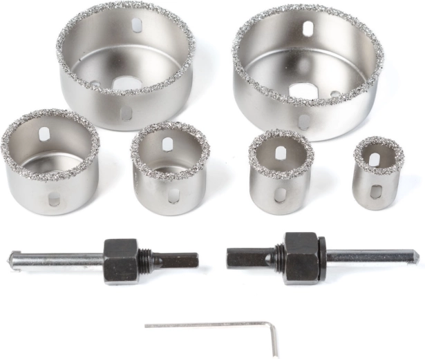 22–73 mm Carbide Hole Saw Set