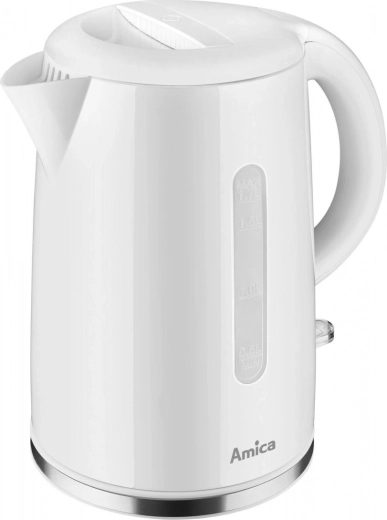 Bouilloire électrique Amica blanche 1,7 l