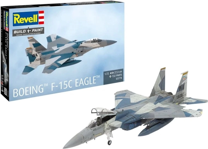 Maquette en plastique Boeing F-15C Eagle