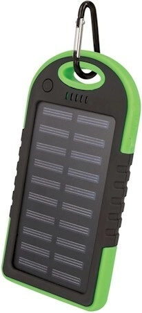 Setty solar power bank 5000 mAh green