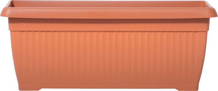 Plastic Planter Terra 60 cm terracotta