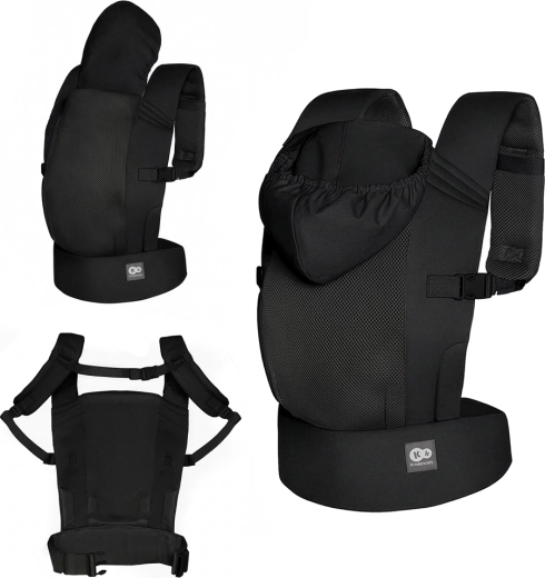 Kinderkraft ergonomische draagzak Carrybee zwart