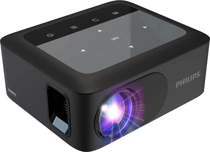 Philips mini projector N-110 720p zwart
