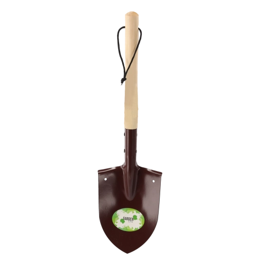 Garden entrenching shovel with wooden handle 16 × 60 cm