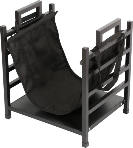 Houtrek voor haardhout met uitneembare drager