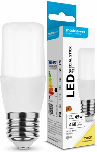 Modee Lighting LED-Lampe Special Stick T35 4,9 W E27 warmweiß 450 lm