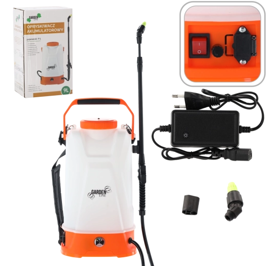 9 L Battery-Powered Garden Sprayer