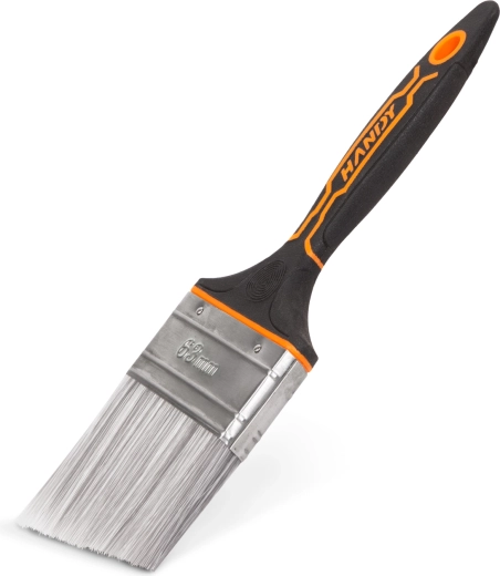 Flat paint brush with plastic handle 63 mm