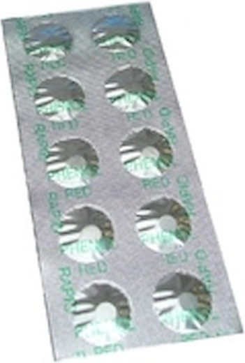 Tablettes de rechange pour testeur de mesure du pH