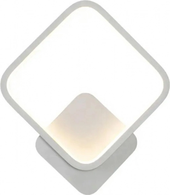 Applique murale LED 12 W, 20 × 23 cm, blanche