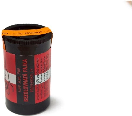 Fil à souder tubulaire avec flux 1,5 mm, 25 g