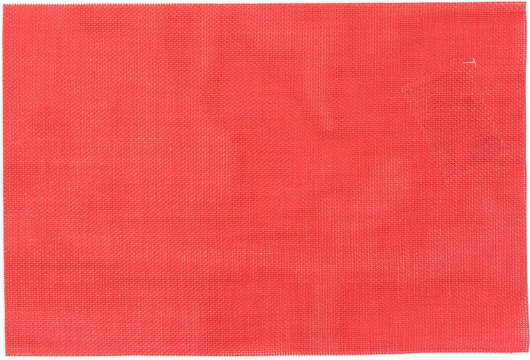 Placemat Piatto 45 × 30 cm rood
