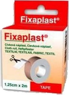 Fixaplast textielpleister op rol 1,25 cm x 2 m