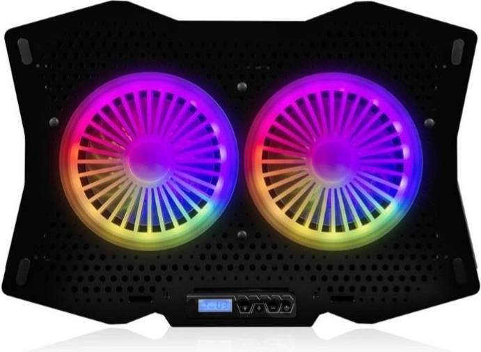 Modecom Silent Fan RGB laptop cooling pad